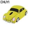 CHUYI 2 4 Ghz Wireless Mouse Kühlen Sport Auto Design Computer Mäuse Für Junge Geschenk USB Optische
