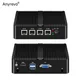 Fanless Soft Router Intel Pentium Silver N5000 Quad Core Mini PC 4 Intel 2.5G LAN HDMI VGA pfSense