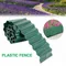 Imitation Stone Garden Guardrail PP Plastic Ground Fence Combined with Pastoral Gardening Lawn Fence