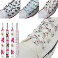 Sanrio lacci delle scarpe Cartoon Hello Kitty Kuromi Cinnamoroll Melody stampato Anime Graffiti