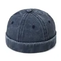 Chapeaux Docker portables en coton pour hommes chapeaux Hip Hop d'été casquette Skullies sans