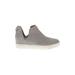 Steven by Steve Madden Sneakers: Gray Print Shoes - Women's Size 9 - Round Toe