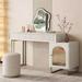 Orren Ellis Branston Vanity, Solid Wood in White | Wayfair 6ED287088C8F41F5B85ECFEB358CF0E8