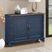 Red Barrel Studio® Elexcia Accent Cabinet in Blue | 30 H x 40 W x 14 D in | Wayfair 58D826237E994C089496A4D4E1A50FBD