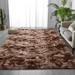 Rectangle 8' x 10' Living Room Area Rug - Rectangle 8' x 10' Area Rug - Mercer41 Shag Area Rug, 4 X 6 Tie-Dyed Plush Fuzzy Rugs For Living Room, Ultra Soft Fluffy Furry Rugs For Bedroom | Wayfair