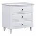 Millwood Pines 3-Drawer Nightstand Storage Wood Cabinet | Wayfair 5513E20AEF314EC5A745039935E25131