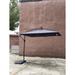 Arlmont & Co. Sharnay 98.4" x 98.4" Rectangular Lighted Cantilever Umbrella w/ Crank Lift Counter Weights Included in Gray | Wayfair