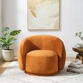 Barrel Chair - Latitude Run® 35‘’ Wide Upholstered Swivel Accent Chair, Swivel Barrel Chair | Wayfair AC90FDB5C32F4BEFA97C0D9EE9D8806C