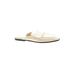 Zara Mule/Clog: Ivory Solid Shoes - Women's Size 41 - Open Toe