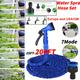 1pc Expandable Garden Hose Flexible Water Hose With 7 Function Nozzle Lightweight Retractable Garden Hose For Outdoor, 25ft-200ft