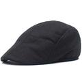 British Fashion Classic Flat Outdoor Sunshade Cap (one Size Fits All), Ideal Choice For Gifts