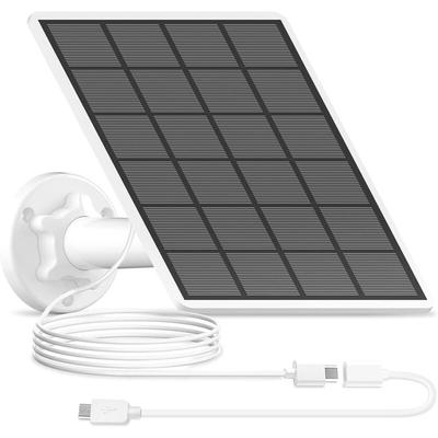 Anran - 3W Solarpanel für Batteriebetribene Überwachungskameras, Typ-C-Anschluss mit Image