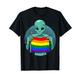 UFO LGBT Alien Pride UFO Schwuler Pride Alien Schwuler Pride UFO Schwul T-Shirt