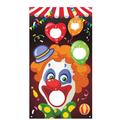 Carnival Throwing Game Flag Sandbag Game Flag Circus Joker Flag