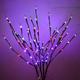 Led Branch Light Battery Operated Lighted Branch Vase Filler Willow Tree Artificial Little Twig Power Brown 30 Inch 20 LED for Home Wedding Party Romantic Decoration