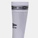 Umbro Mens Diamond Leg Sleeves Socks - White/Black - White - L