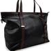 Badgley Mischka Luggage Anna Vegan Leather Weekender Tote - Black - STANDARD