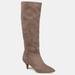 Journee Collection Journee Collection Women's Tru Comfort Foam Extra Wide Calf Vellia Boot - Brown - 7