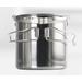 Vigor Perfect Camping 5 Pcs Set Stainless Steel Pot With Collapsible Handle And Lid - Bulk 3 Sets - STYLE: 3 PACK