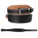 Vigor Power Training Cinturon Lever Leather Buckle Heavy Lift Weightlifting Weight Powerlifting Gym Lifting Belt - XL