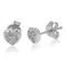 Vir Jewels 1/10 Cttw Stud Earrings For Women, Round Lab Grown Diamond Stud Earrings In .925 Sterling Silver, Prong Setting - 6 mm x 6 mm - Grey