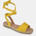 Journee Collection Women's Tru Comfort Foamâ„¢ Emelie Sandal - Yellow - 9.5