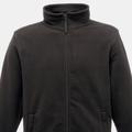 Regatta Mens Plain Micro Fleece Full Zip Jacket - Layer Lite - Black - XXL