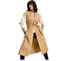 Principles Womens/Ladies Belt Sleeveless Coat - Camel - Brown - 8