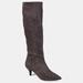 Journee Collection Journee Collection Women's Tru Comfort Foam Extra Wide Calf Vellia Boot - Grey - 7