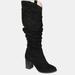 Journee Collection Journee Collection Women's Wide Calf Aneil Boot - Black - 9