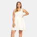 White Mark Plus Crystal Dress - White - 2X