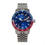 Heritor Watches Heritor Automatic Dominic Bracelet Watch w/Date - Blue