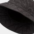 Trespass Unisex Adult Flow Quilted Bucket Hat - Black - ONE SIZE