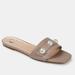 Journee Collection Journee Collection Women's Leonie Slide - Brown - 9.5