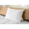 Cheer Collection Goose Down Alternative Striped Pillow - White - KING