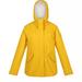 Regatta Womens/Ladies Bria Faux Fur Lined Waterproof Jacket - Sunset - Yellow - 4