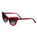 Bertha Sunglasses Kitty Handmade In Italy Sunglasses - Red