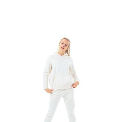 Hype Childrens/Kids Script Tracksuit - White - Whi...