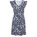 Trespass Womens/Ladies Holly Ditsy Print Casual Dress - Blue - XS