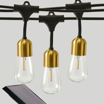 Brightech Glow Hanging Solar LED String Lights - S...