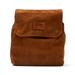 THE DUST COMPANY Leather Backpack Brown Upper West Side Collection - Brown