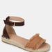 Journee Collection Journee Collection Women's Tru Comfort Foam Tristeen Sandal - Brown - 7