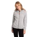 Trespass Womens/Ladies Reserve Hooded Fleece - Storm Grey - Grey - XL