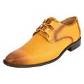 LIBERTYZENO Blacktown Leather Oxford Style Dress Shoes - Yellow - 12