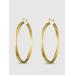 Bonheur Jewelry Selena Gold Filled Hoop Earrings - Gold - M