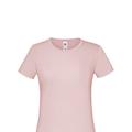 Fruit of the Loom Womens/Ladies Iconic T-Shirt - Powder Rose - Pink - XL