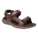 Regatta Mens Marine Leather Lightweight Sandals - Mustang - Brown - 10.5