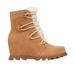 Sorel Joan Of Arctic Wedge Iii Lace Cozy Boots - Brown