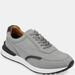 Thomas and Vine Lowe Casual Leather Sneaker - Grey - 10