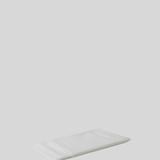 Sunday Morning Marcel Linen Flat Sheet - Milk - White - FULL